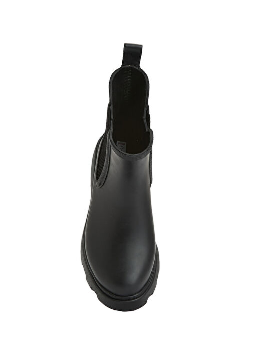 Siyah Kadın Yağmur Botu - Görsel 5