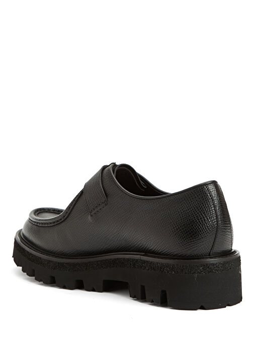 Siyah Erkek Deri Ayakkabı - Görsel 4