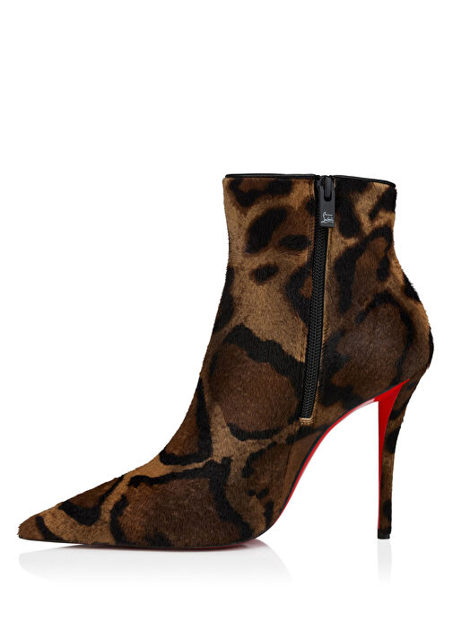 Miss Z Leopar Kadın Deri Bot - Görsel 5