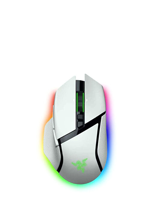 Razer - Basilisk V3Pro 35k Beyaz Kablosuz Gaming Mouse RZ01