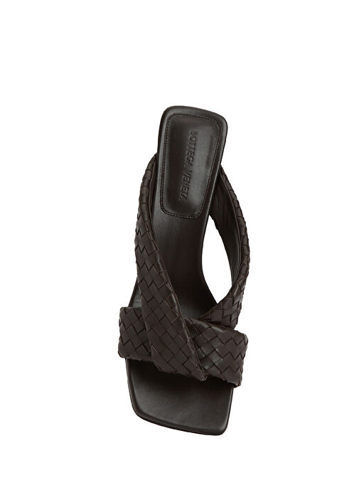 Riva Kahverengi Kadın Deri Terlik - Görsel 5