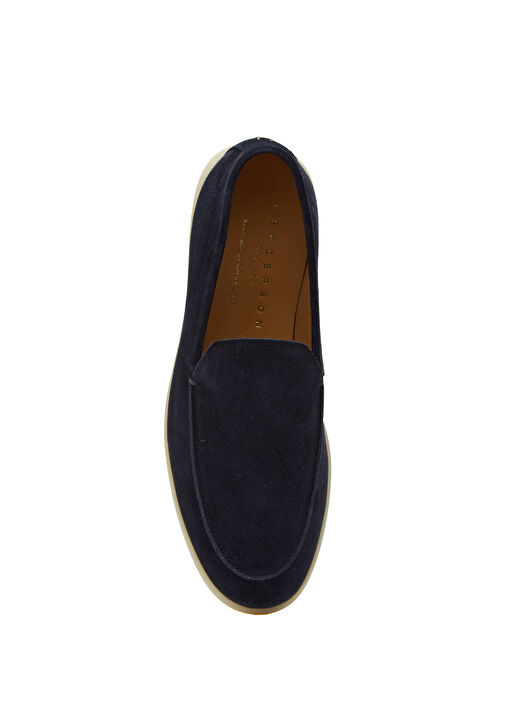 Lacivert Erkek Süet Loafer - Görsel 4