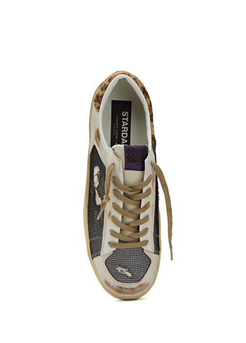 Stardan Bej Erkek Deri Sneaker - Görsel 5