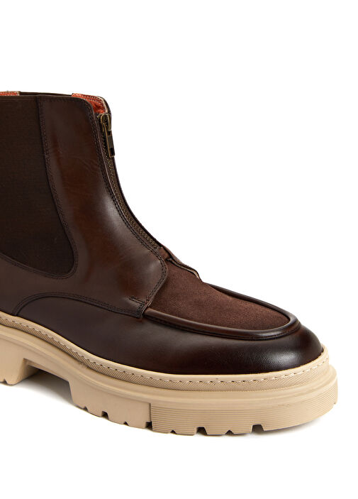Kahverengi Erkek Deri Bot - Görsel 7
