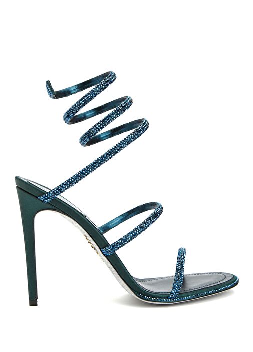 Yeşil Kadın Sandalet - Görsel 2