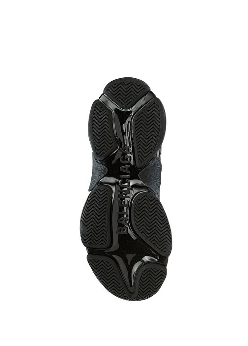 Triple S Siyah Erkek Sneaker - Görsel 6