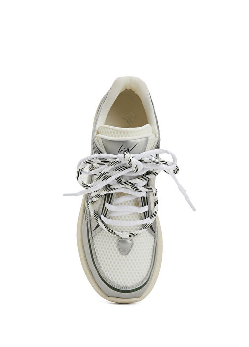 Gri Beyaz Erkek Sneaker - Görsel 5