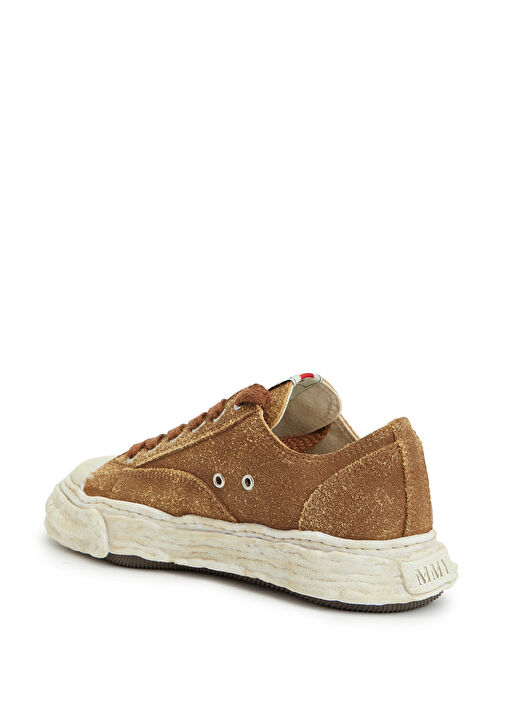 Kahverengi Erkek Deri Sneaker - Görsel 4
