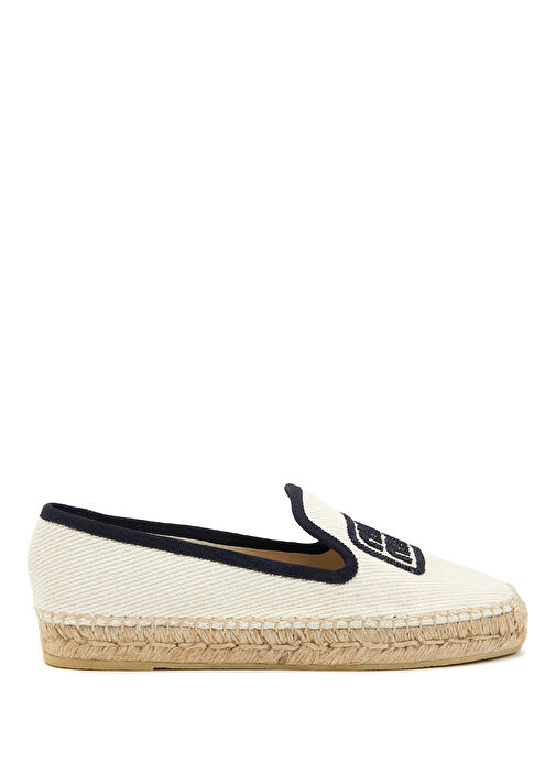 Krem Mavi Kadın Espadril - Görsel 2