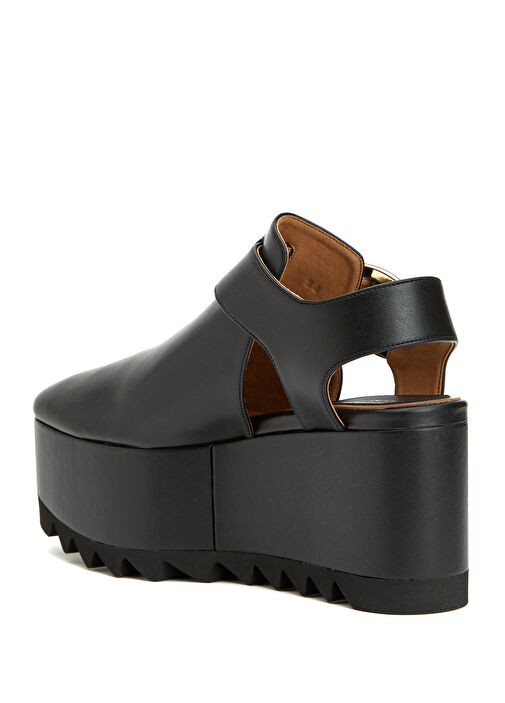 Siyah Kadın Sandalet - Görsel 4