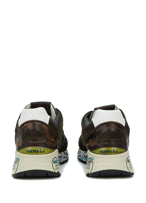 Haki Logolu Tabanı Baskılı Erkek Sneaker - Görsel 5