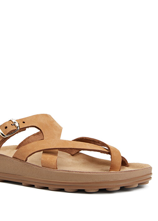 Taba Kadın Deri Terlik - Görsel 7