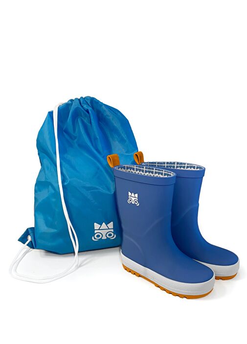 Tilaloc Azure Blue Unisex Çocuk Yağmur Çizmesi - Görsel 7