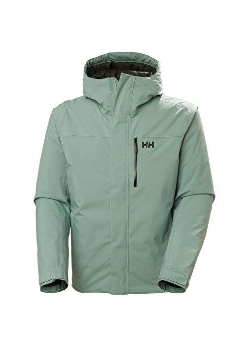 Helly Hansen Cactus Erkek Panorama Yeşil Kapüşonlu Erkek Snowboard