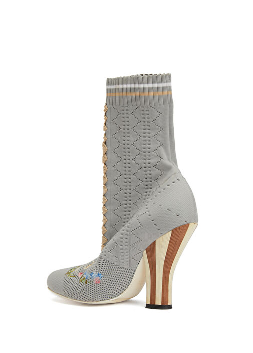 Fendi Topuklu Bot - Görsel 4