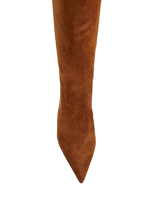 Taba Kadın Süet Çizme - Görsel 5