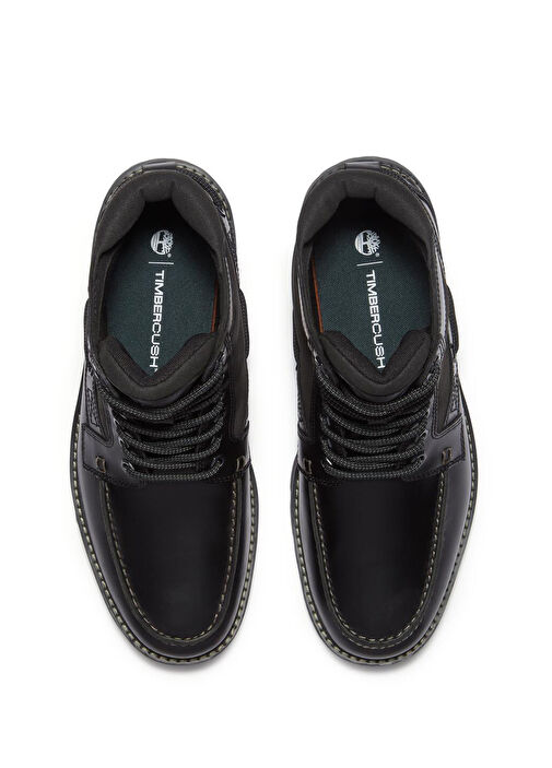 Britton Road Siyah Erkek Deri Bot - Görsel 5