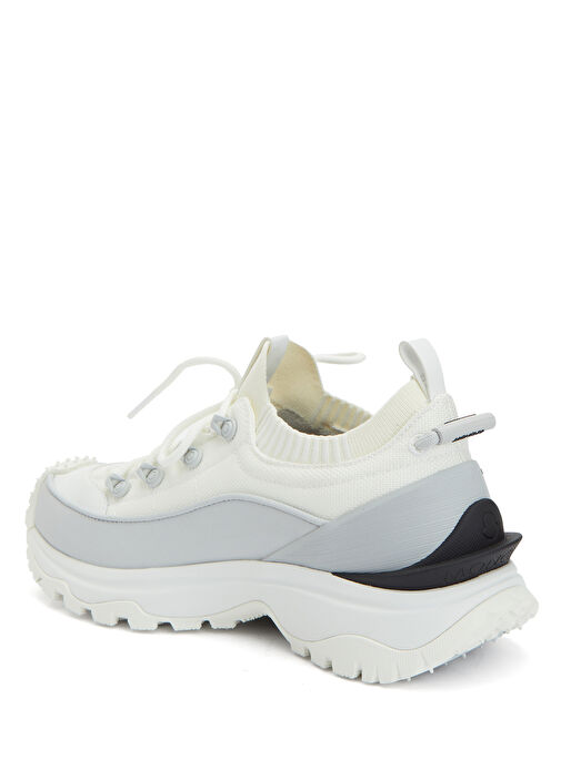 Beyaz Çorap Formlu Kadın Sneaker - Görsel 4