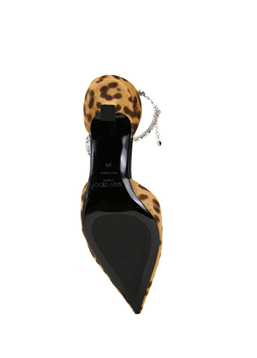Stevie Leopar Süet Topuklu Ayakkabı - Görsel 6
