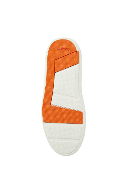 Clean Kahverengi Kadın Deri Sneaker - Görsel 6