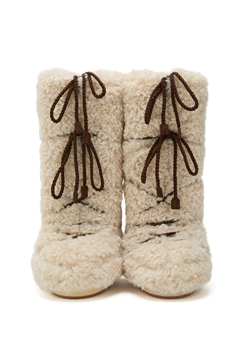 Moon Boot Moon Boot Icon Curly Extra Ekru Kadın Kar Botu Beymen'de! Ekru - 4. görsel