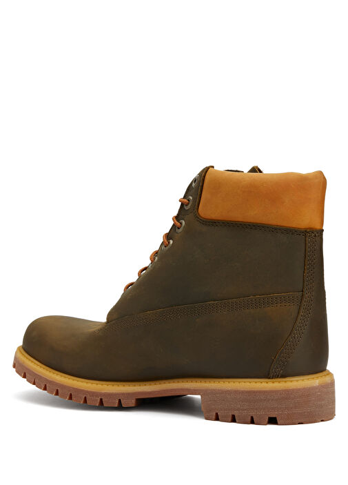 Premium 6 Inch Kahverengi Erkek Deri Bot - Görsel 4