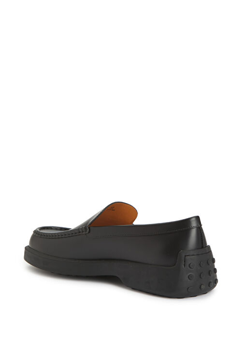 Siyah Erkek Deri Loafer - Görsel 4