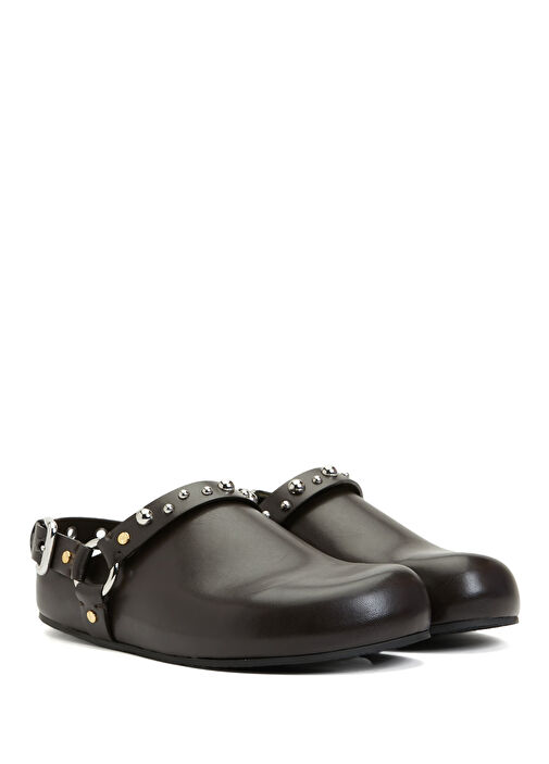 Kahverengi Kadın Terlik - Görsel 3