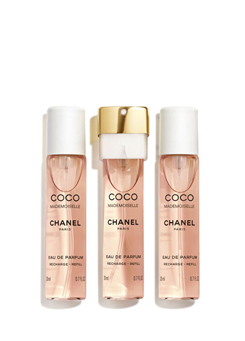 CHANEL - Coco Mademoiselle Twist Spray Refil Seti 3X20Ml - Renksiz