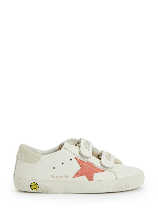 Ols School EDT Unisex Çocuk Deri Sneaker - Görsel 2