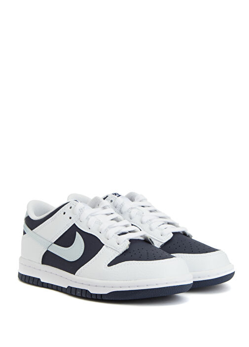 Dunk Beyaz Siyah Çocuk Sneaker - Görsel 3
