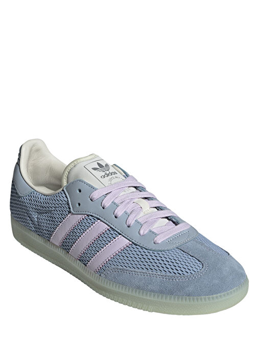 Samba OG Mavi Kadın Deri Sneaker - Görsel 3