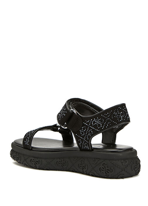 Lode Siyah Kadın Sandalet - Görsel 4