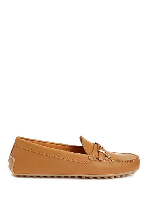 City Gommino Camel Kadın Deri Loafer - Görsel 2