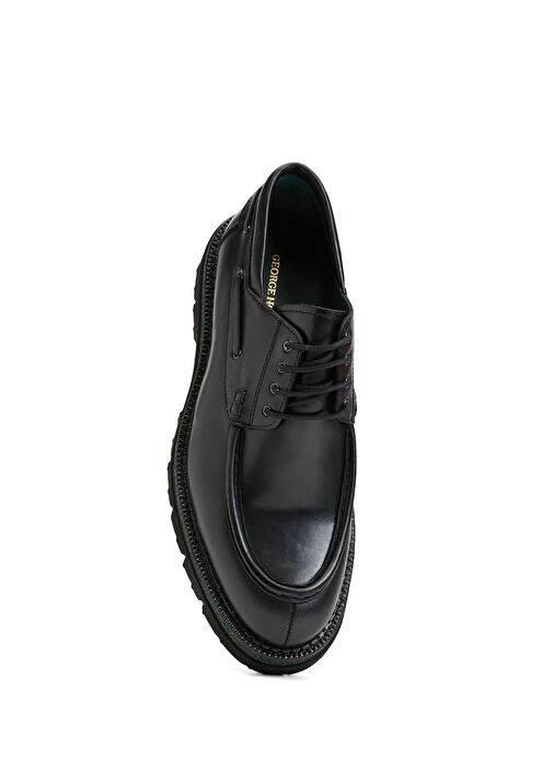 Siyah Erkek Deri Ayakkabı - Görsel 5