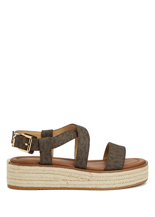 Michael Michael Kors - Lynn Signature Brown Women's Sandals