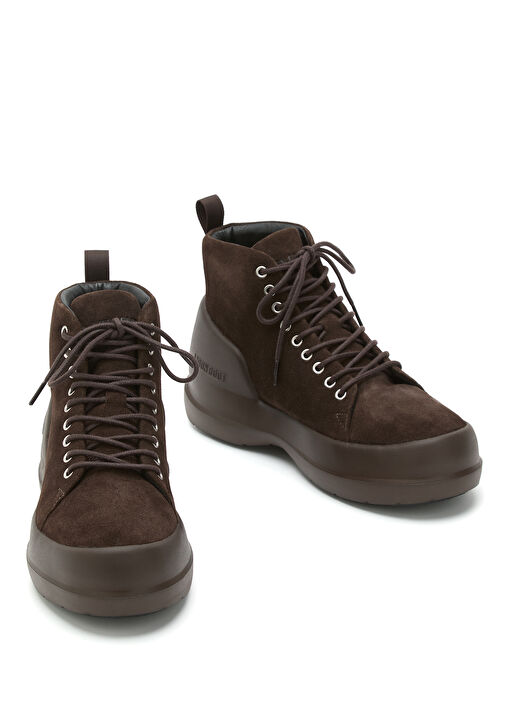 Mezzaluna Kahverengi Erkek Süet Kar Botu - Görsel 4