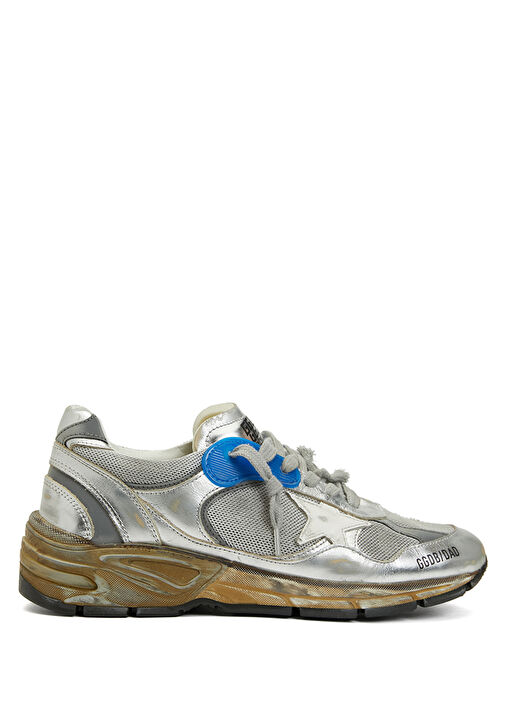 Dad Silver Kadın Deri Sneaker - Görsel 2