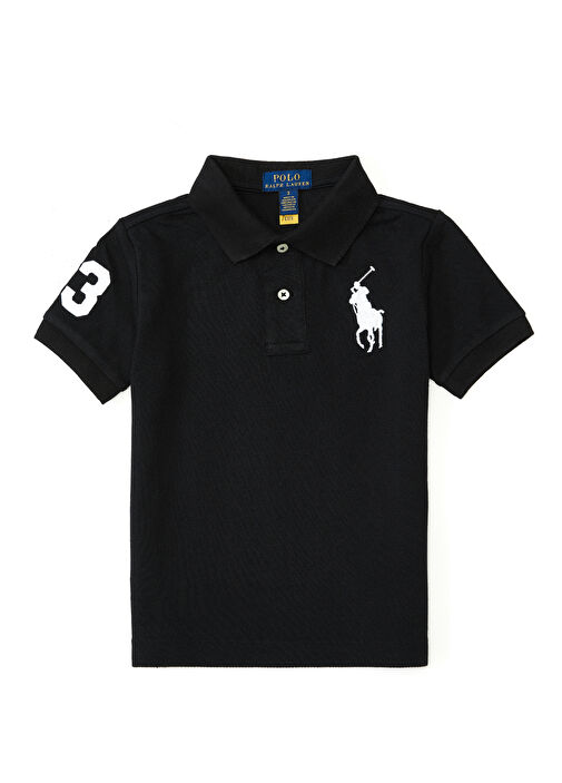 Polo Ralph Lauren Siyah Erkek Cocuk Polo T shirt Siyah