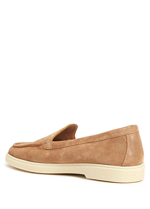 Yaltamoc Açık Kahverengi Kadın Deri Loafer - Görsel 4