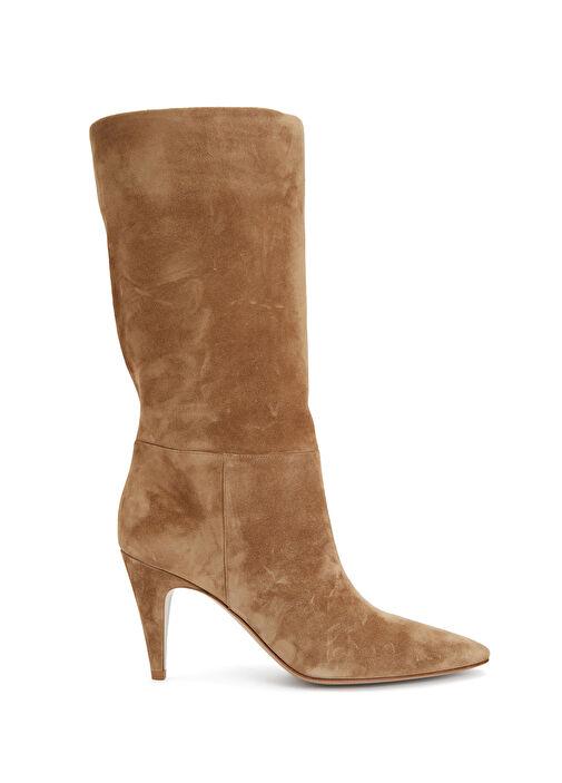 Taba Kadın Süet Çizme - Görsel 2