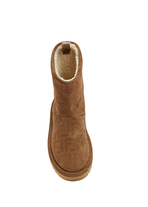 Apres Chic Taba Kadın Süet Kar Botu - Görsel 5