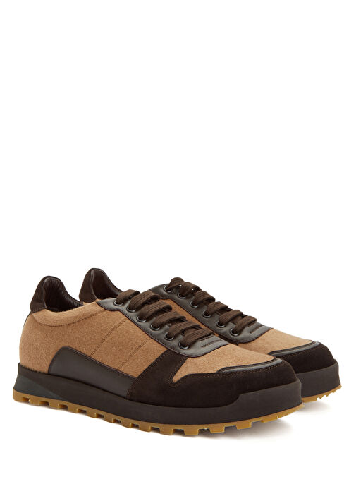 Kamel Erkek Yün Sneaker - Görsel 3