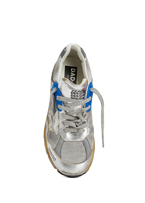 Dad-Star Silver Kadın Deri Sneaker - Görsel 5