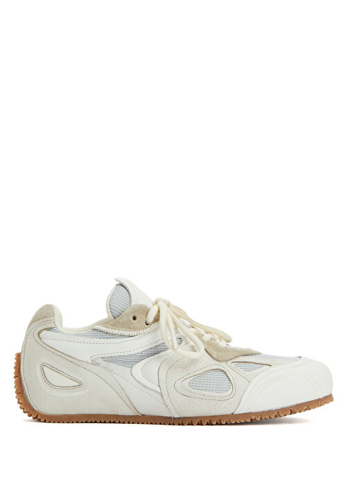 Beyaz Kadın Deri Sneaker - Görsel 2