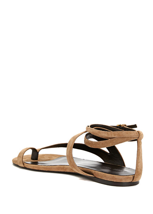 Aimee Taupe Kadın Süet Terlik - Görsel 4