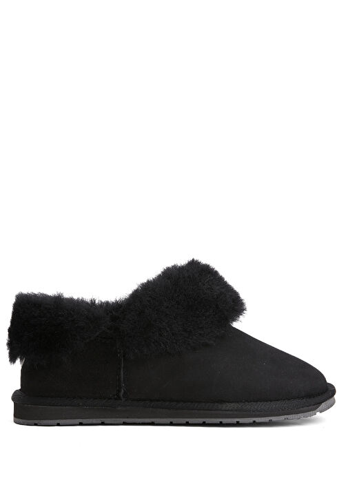 Platinum Mintaro Siyah Kadın Shearling Bot - Görsel 2