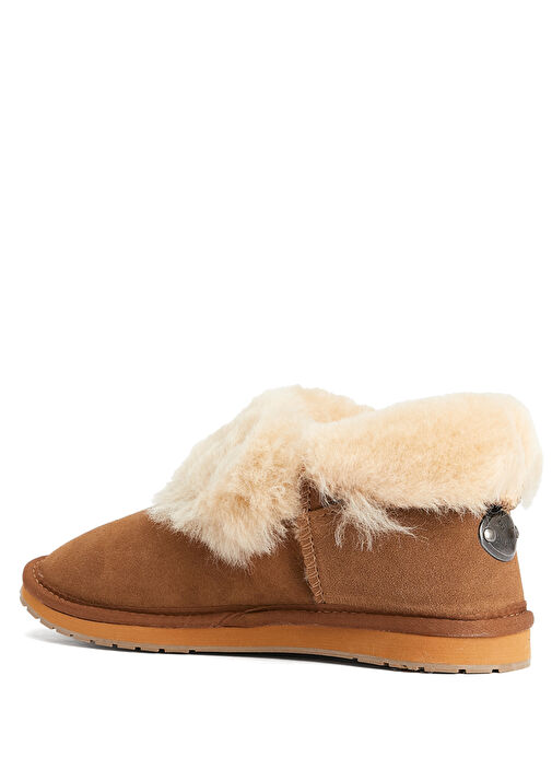 Platinum Mintaro Siyah Kadın Süet Bot - Görsel 4