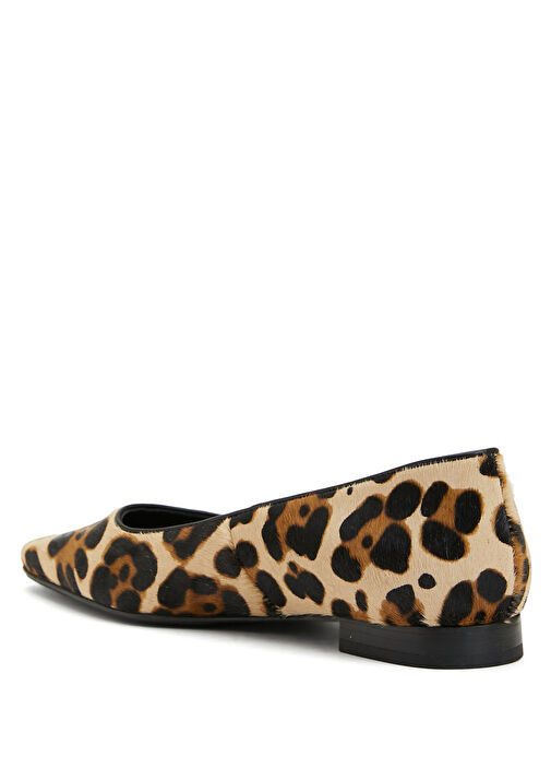 Network Network Bej Zebra Desenli Kadın Deri Bot Beymen'de! Bej - 4. görsel