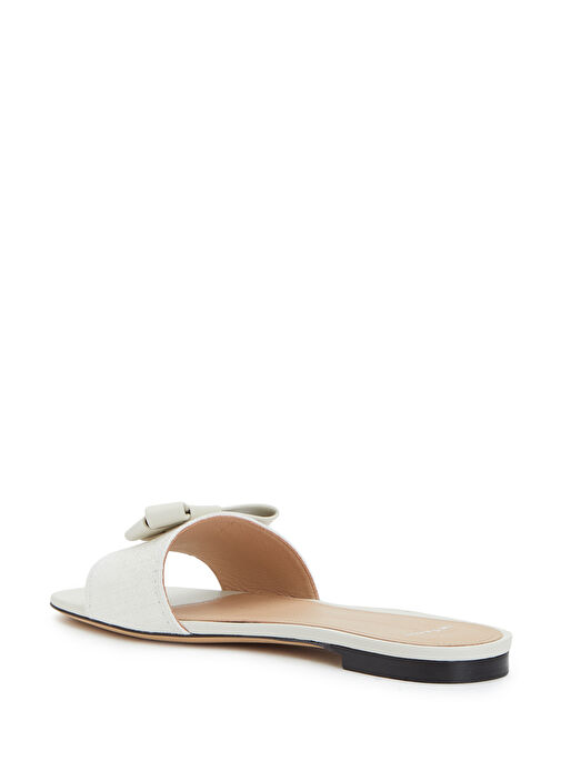 Kiton Kiton Beyaz Dokulu Kadın Terlik Sandalet & Terlik | Beymen Beyaz - 4. görsel